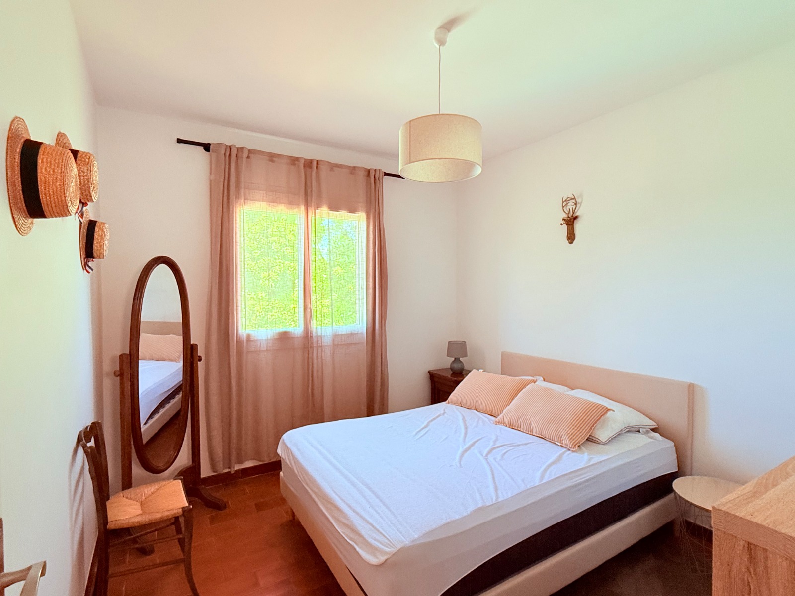 Chambre double au gîte La Pomme de Vagnas